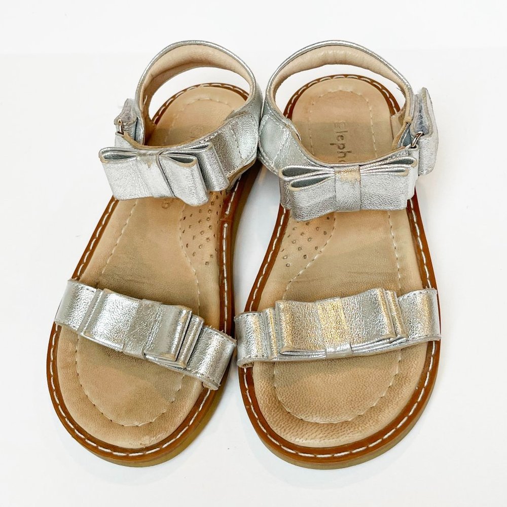 Elephantito "Nicole" Sandal, Gold, Size 9